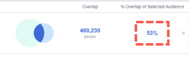 Facebook Ads audience overlap